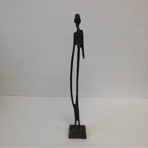 African Bronze Sculpture/ Vintage
